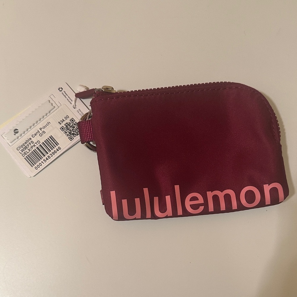 lululemon athletica Mini Bag in Burgundy and Pink
